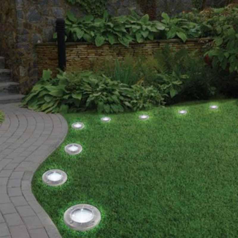 ⚡Clearance Sale SALE 70%🔥 Solar Garden Disk Light