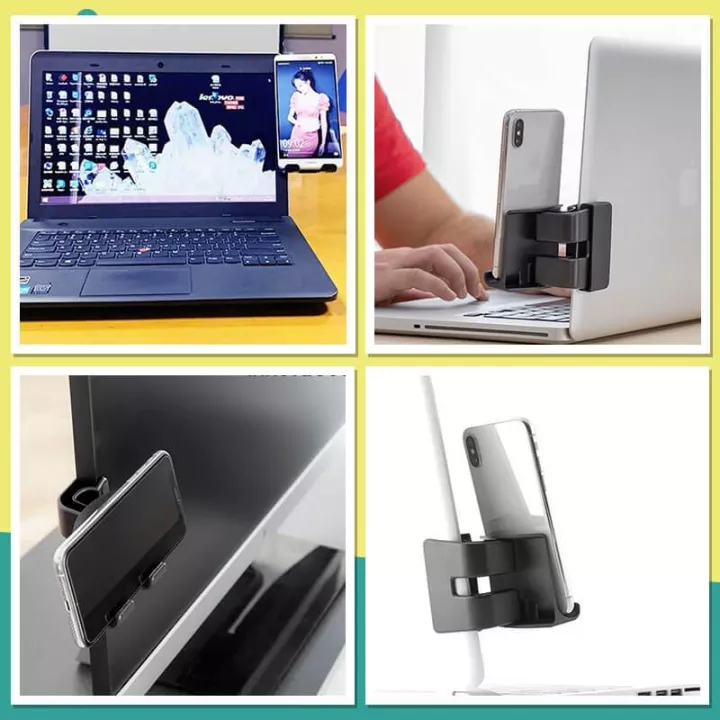 🔥Summer Hot Sale-50% OFF-Laptop Side Phone Holder,Buy 3 Free Shipping