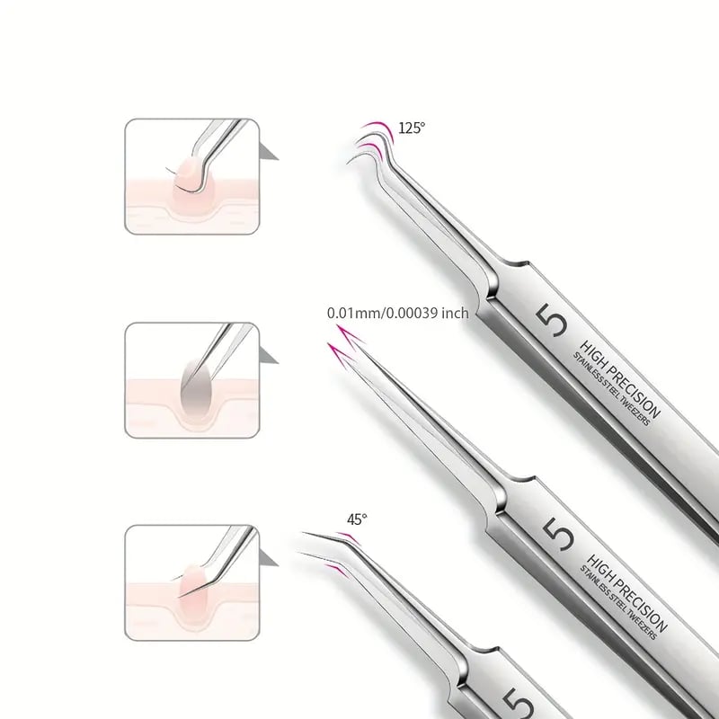 (⏰Last Day Promotion-60%OFF)Professional Facial Blackhead Remover Tweezers