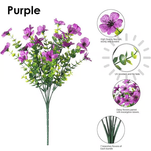 🌸Mother's Day Hot Sale 50% OFF-UV Resistant Colorful Artificial Flower