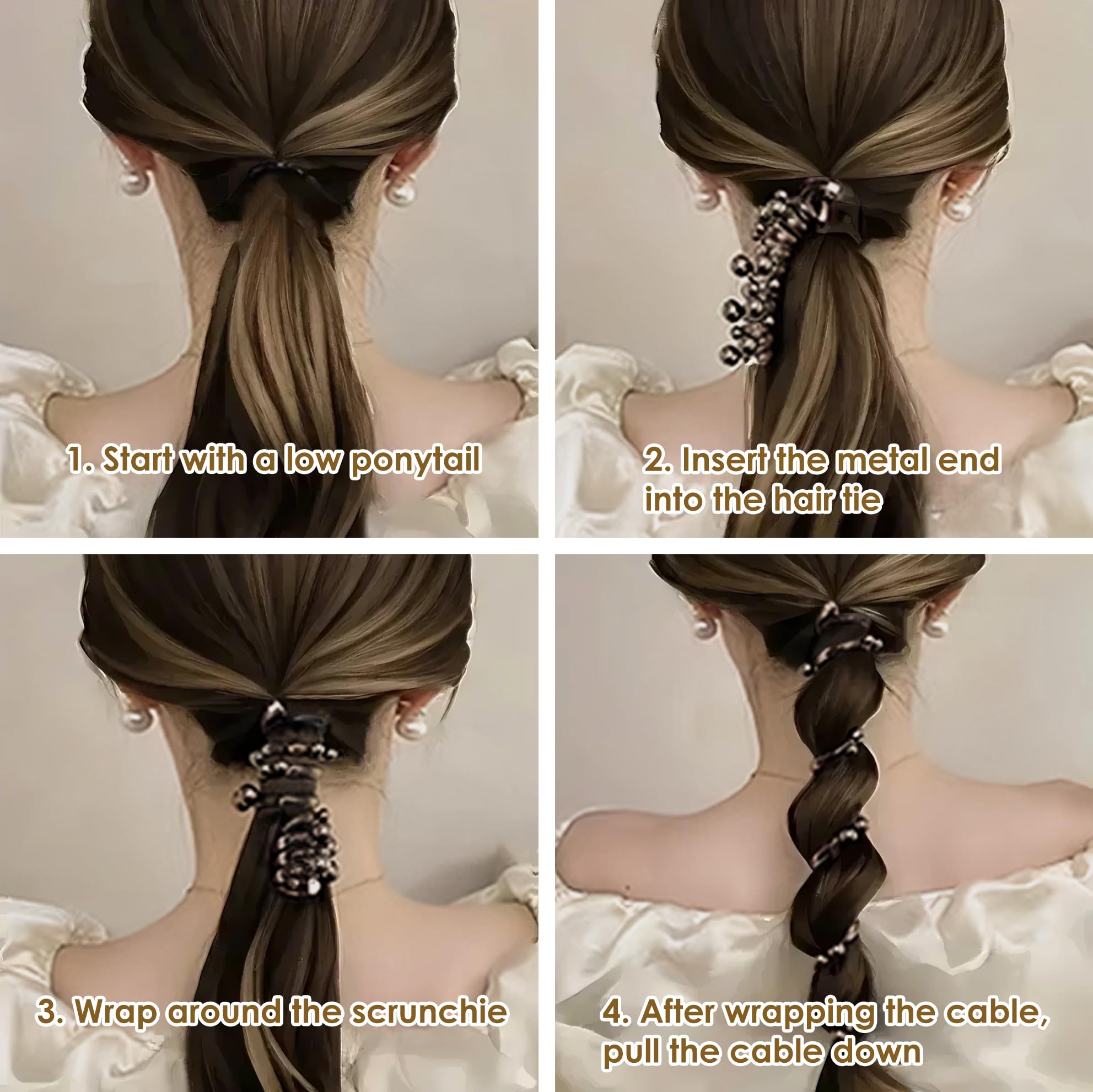 ⏰LAST DAY SALE 50% OFF💥No Damage Soft Elastic Spiral Hair Ties