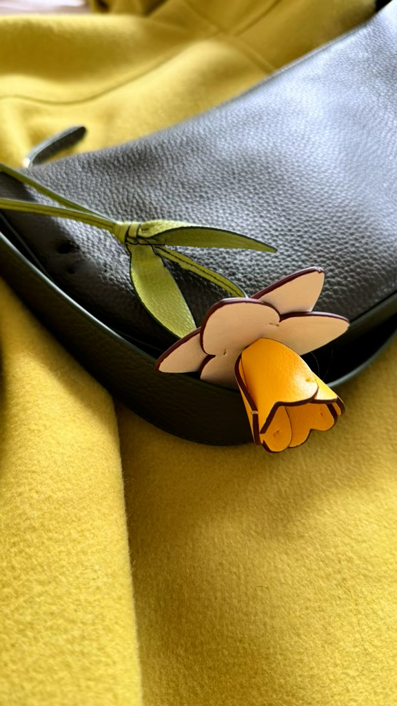 Daffodil Legacy Bag Charm 🌼✨