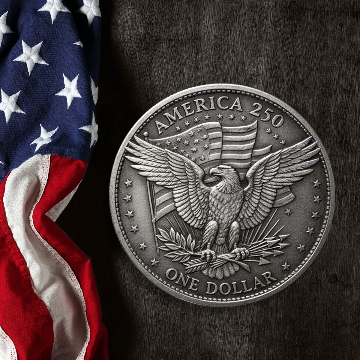 🔥Honoring The U.S. 250th Anniversary Commemorative Coin