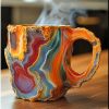 🔥HOT SALE 49% OFF⚡ 🥃2024 New Mineral Crystal Coffee Mugs