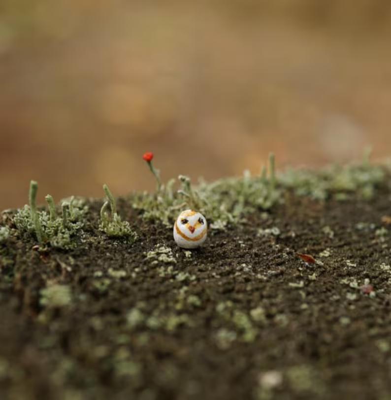 🦉 Charming Micro Owl Figurine