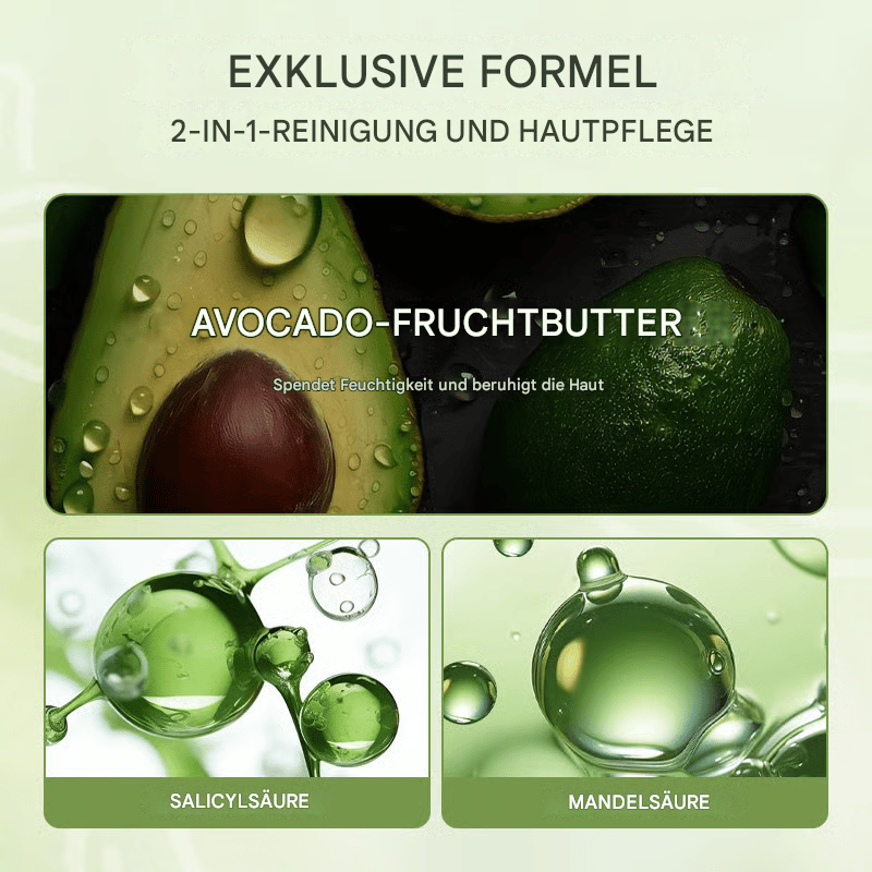 🏆️Kaufe 1 Erhalte 1🍵Tiefenreinigende Avocado-Maske