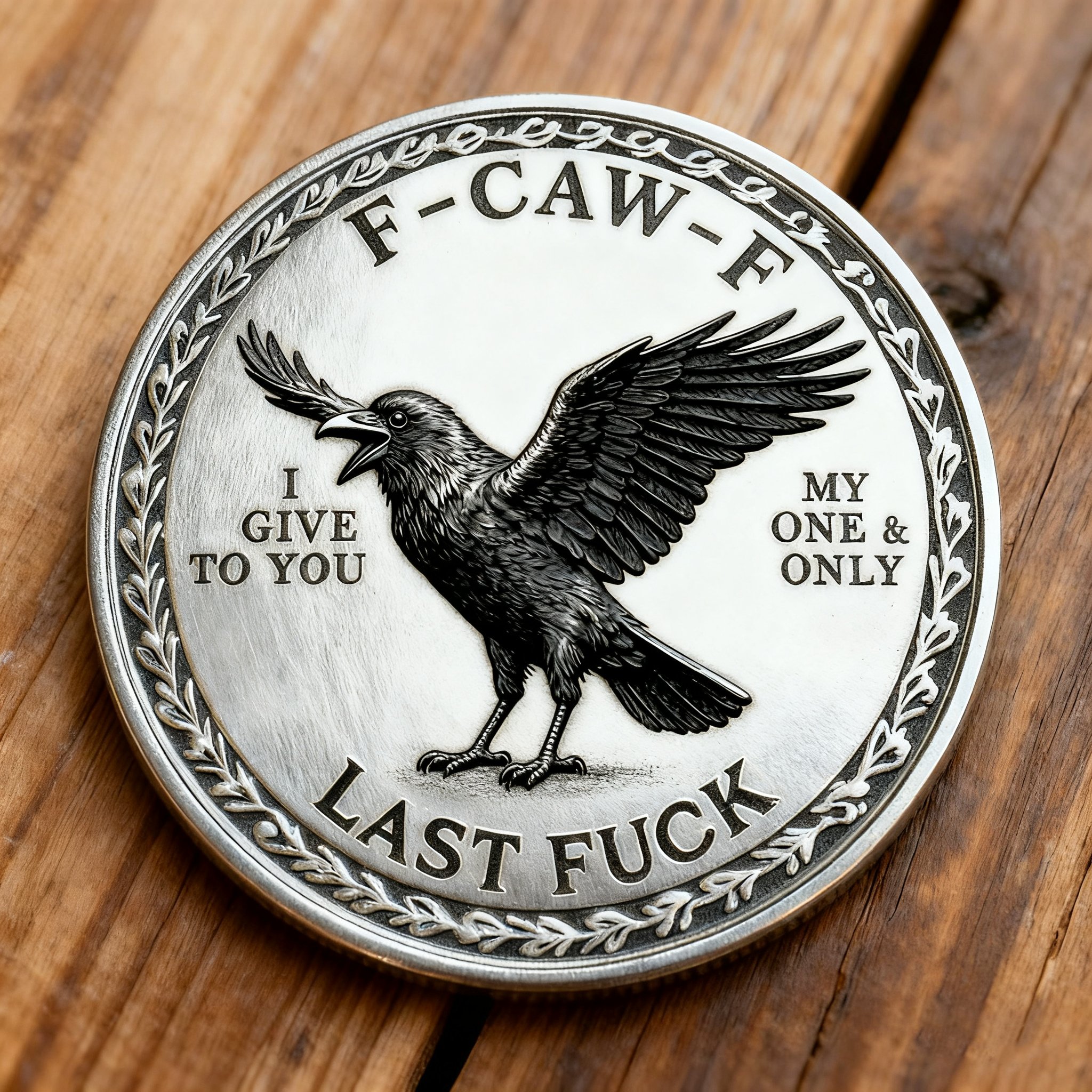 🔥Last Day 50% OFF🔥F-CAW-F Witchy Raven Coin