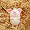 💖Cute Handmade Felt Pig