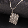 ✝️100% Handmade Cross Holy Bible Pendant Necklace(𝐉𝐚𝐜𝐤 𝐌𝐢𝐥𝐥𝐞𝐫 𝐇𝐚𝐧𝐝𝐦𝐚𝐝𝐞®)