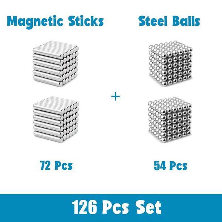 (Easter Promotion- 50% OFF) DIY Magnetic Sticks And Balls- Buy 2 Free Shipping