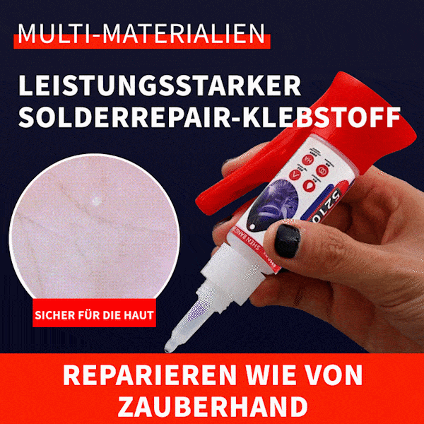 Leistungsstarker Löt-Multimaterial-Reparaturklebstoff