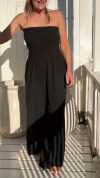 Women's Tube Top Casual Jumpsuit