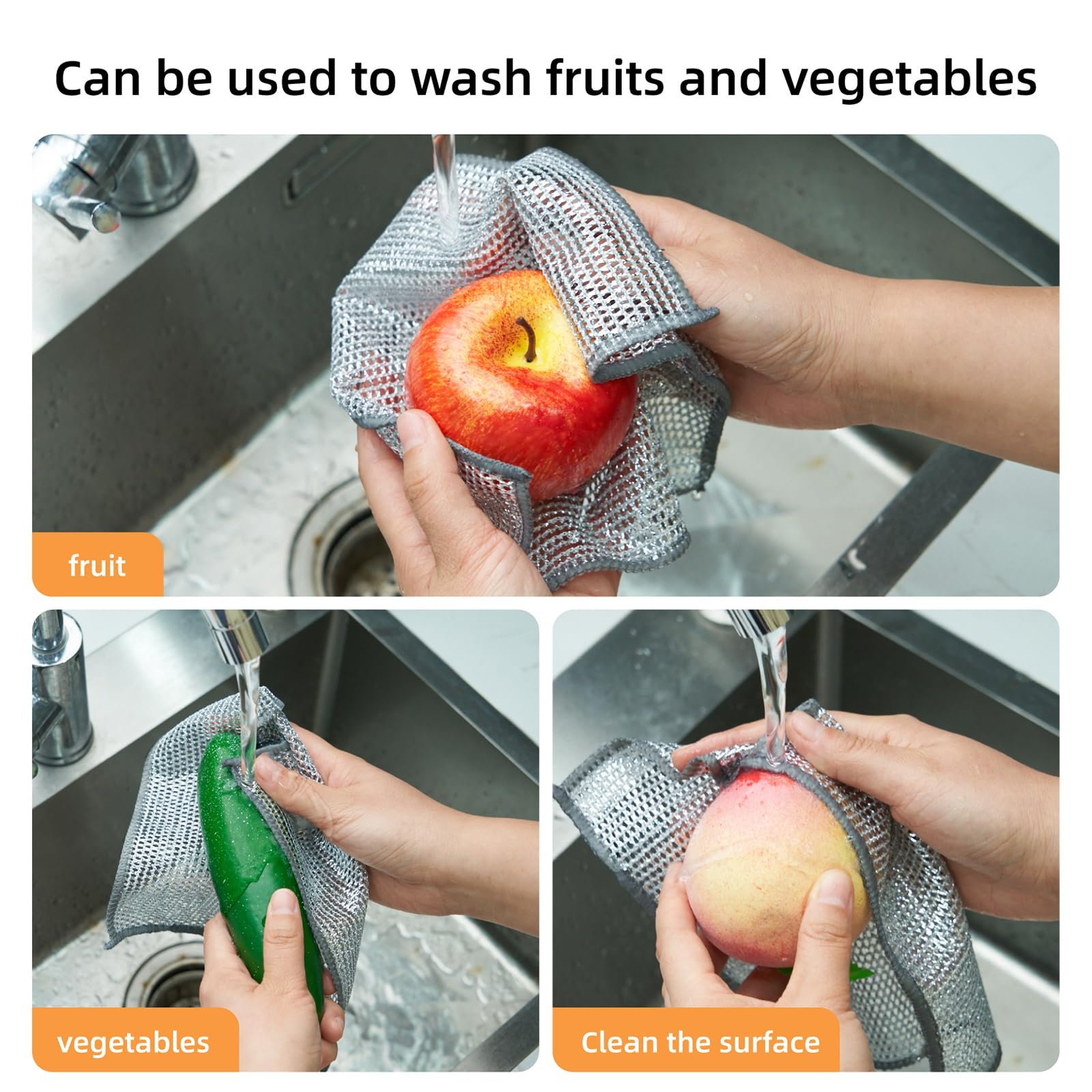 🔥Year-End Clearance - 47% OFF🔥2024 Multipurpose Wire Miracle Cleaning Cloths