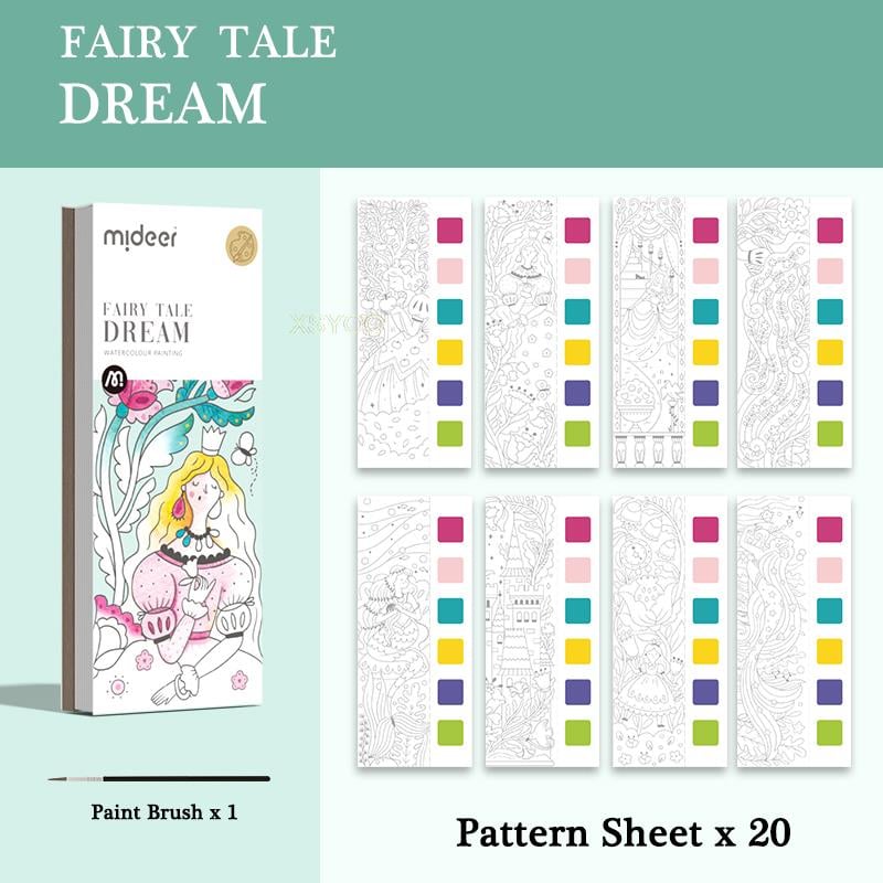 (🎅EARLY CHRISTMAS SALE-49% OFF) Pocket Watercolor Painting Book - BUY 4 GET EXTRA 20% OFF