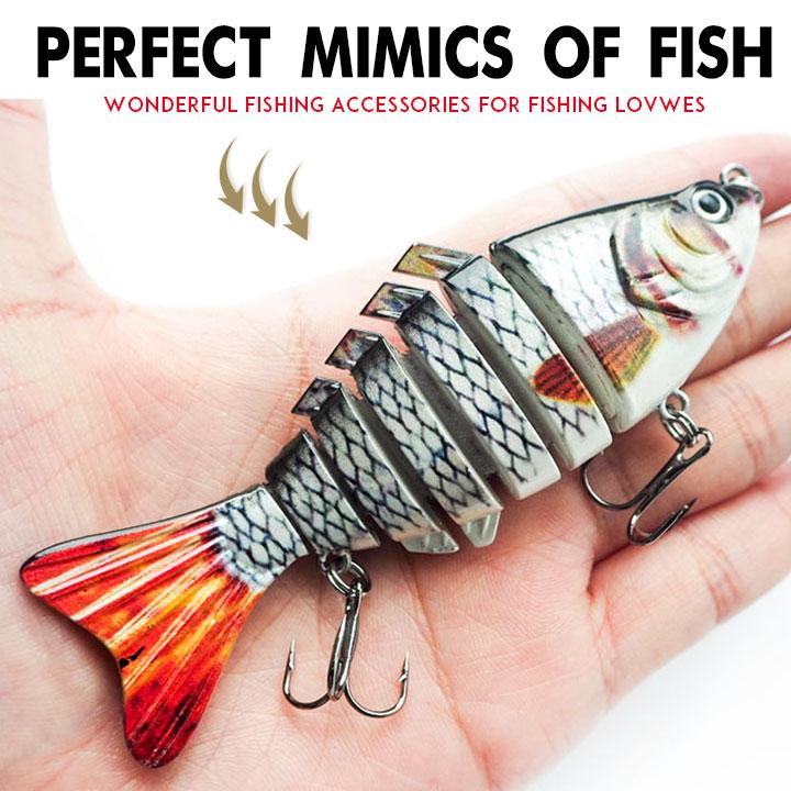 🔥Last Day Promotion 50% OFF💗Bionic Swimming Lure - Suitable for all kinds of fishing waters🔥BUY 4 GET 1 FREE & FREE SHIPPING