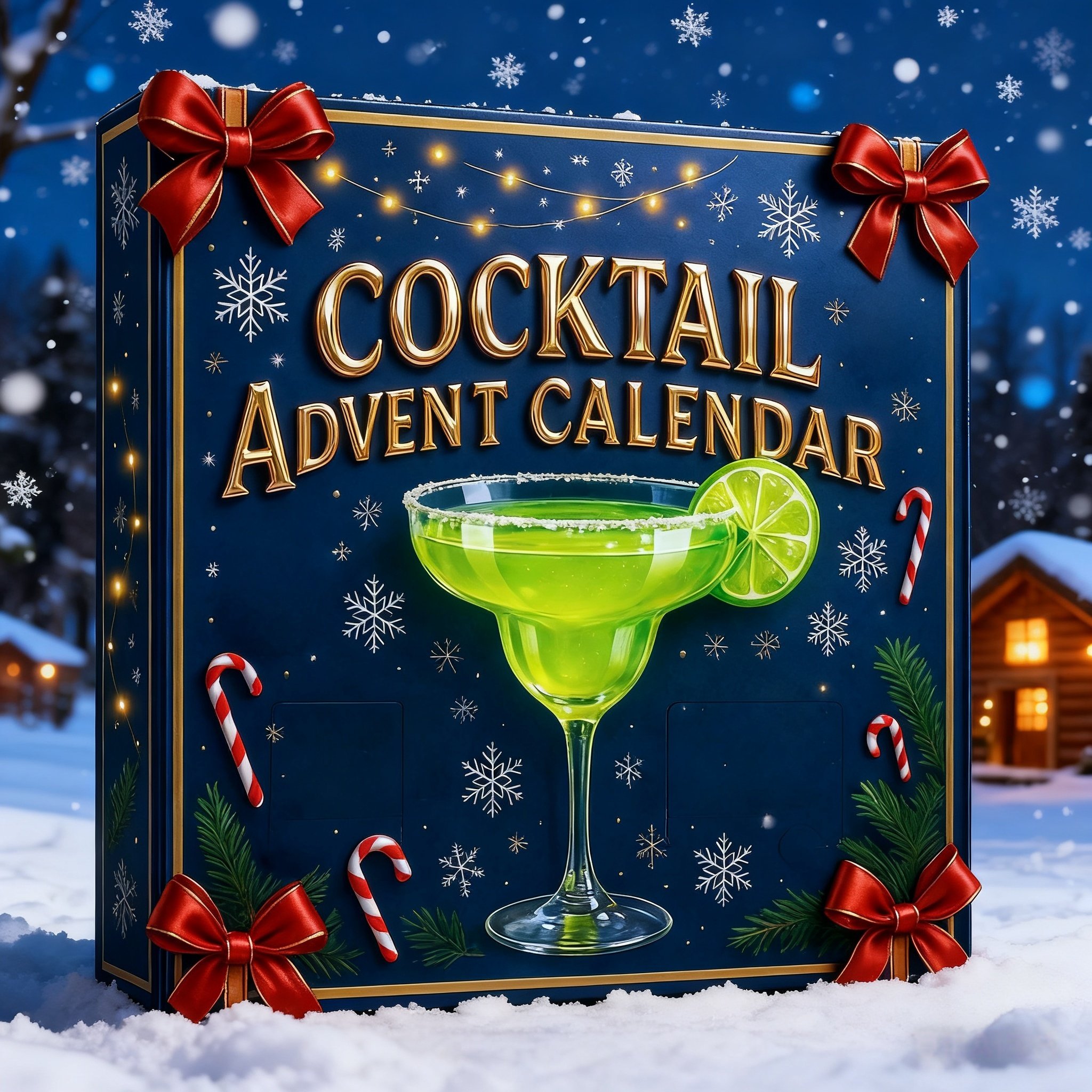 🔥Last Day 50% OFF -🎄2025 Cocktail Advent Calendar