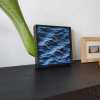 🌊 Handgefertigtes Blaues Wellen-Dekorationsgemälde 🎨