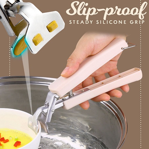 (🎅EARLY CHRISTMAS SALE-48% OFF) Stainless Steel Dish Holding Clamp - Buy 3 get 2 free now!