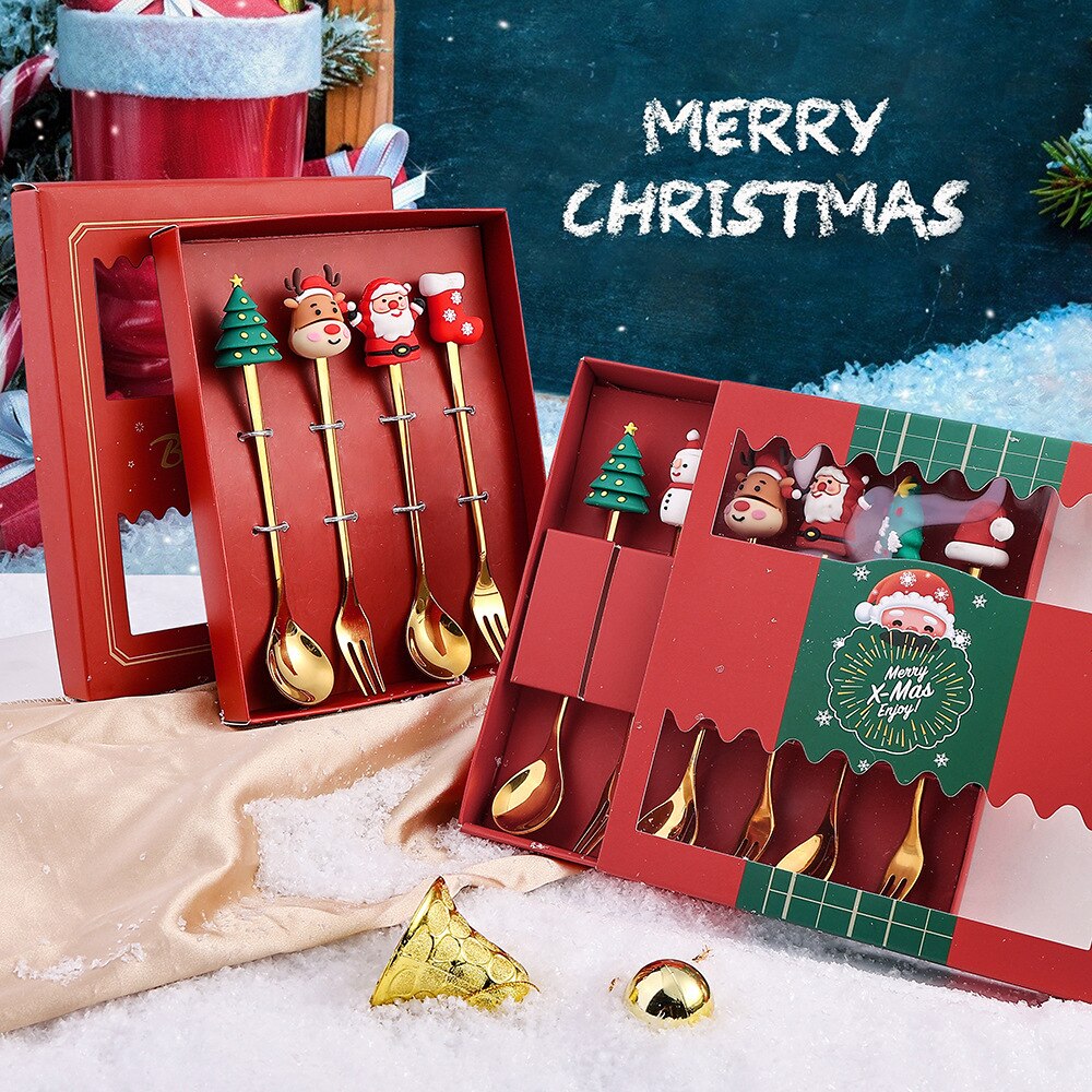 🔥Last Day Promotion - 50% OFF🎁🎄Christmas Spoon Set