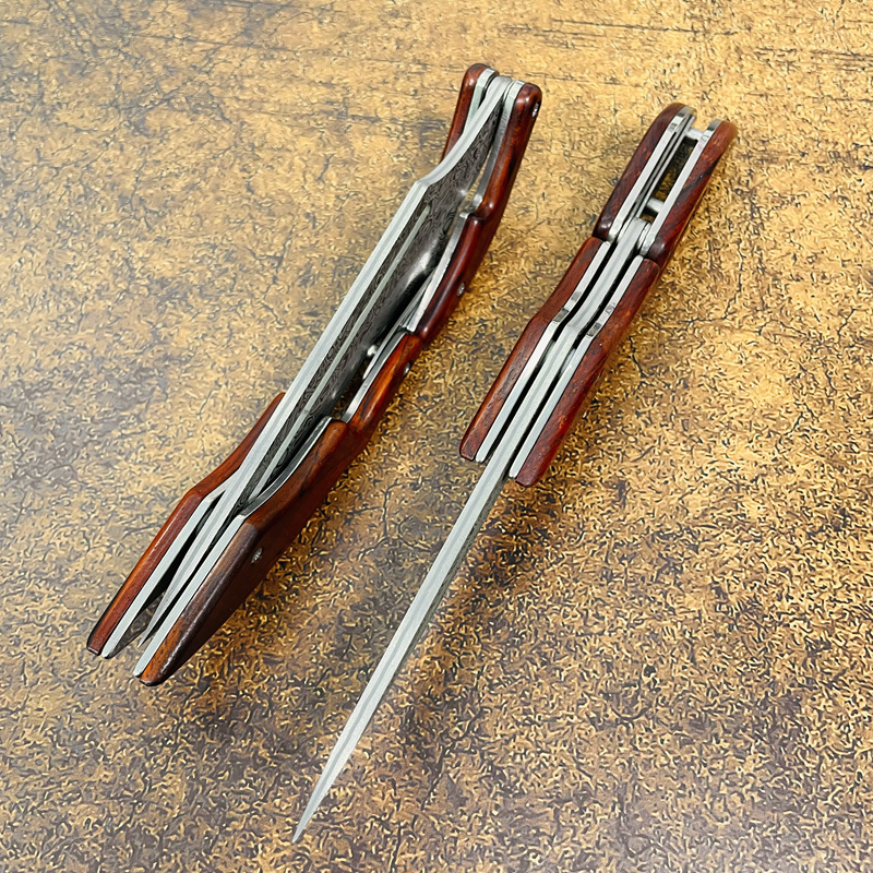 🔥Last Day Promo - 70% OFF 🎁Damascus Outdoor Mechanical Folding Knife | Buy 2 Free Shipping