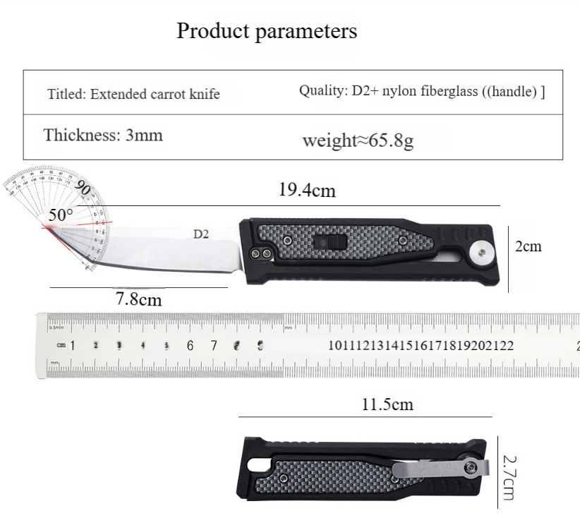 Last Day Promotion 49% OFF🔥D2 KNIFE