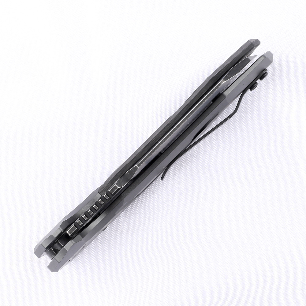 🔥Last Day Promo Save 70%🎁Launch 14 Automatic Knife Cleaver Gray Al (3.4