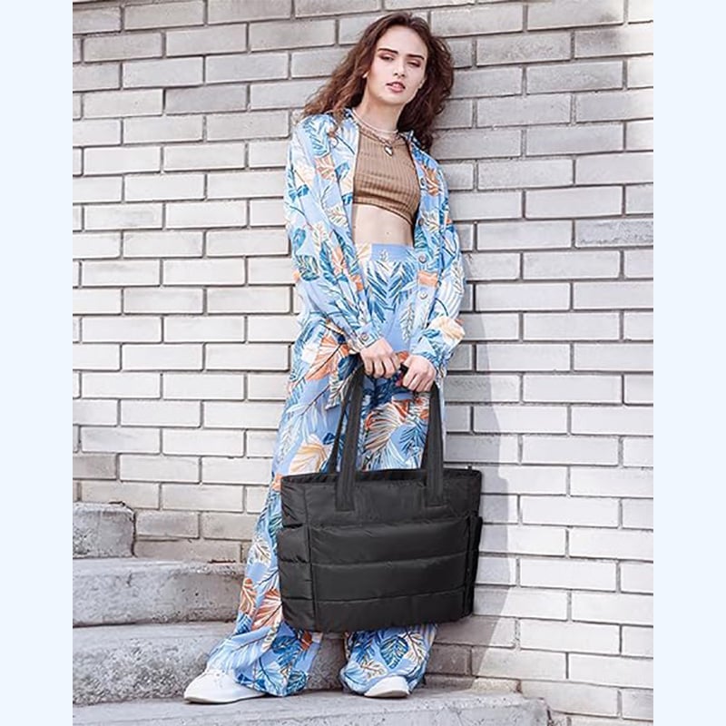 🔥Last Day Promotion 48% OFF-🎁-Lightweight Puffy Tote Bag