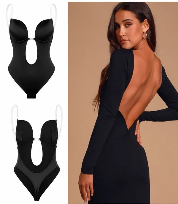 🎁Last Day Promotion- SAVE 70%🎉Plunge Backless Body Shaper Bra-BUY 2 FREE VIP SHIPPING