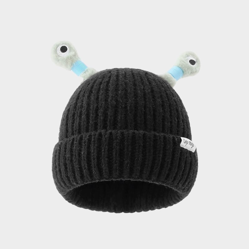 (🌲EARLY CHRISTMAS SALE - 50% OFF) Winter Parent-Child Cute Glowing Little Monster Knit Hat