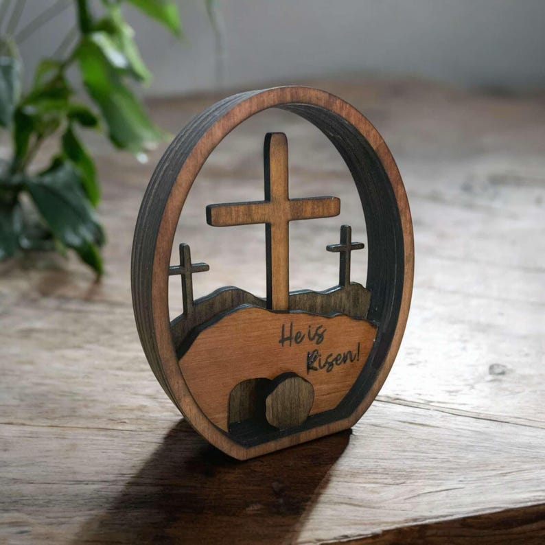 ✝️Christian EASTER Decoration | Resurrected TOMB(𝗠𝗮𝗿𝘁𝗶𝗻 𝗠𝘂𝗲𝗹𝗹𝗲𝗿®)