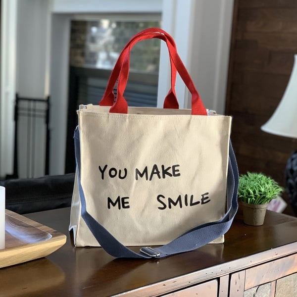 (🌲Early Christmas Sale- 50% OFF) Made Me Smile Bag - Buy 2 Free Shipping