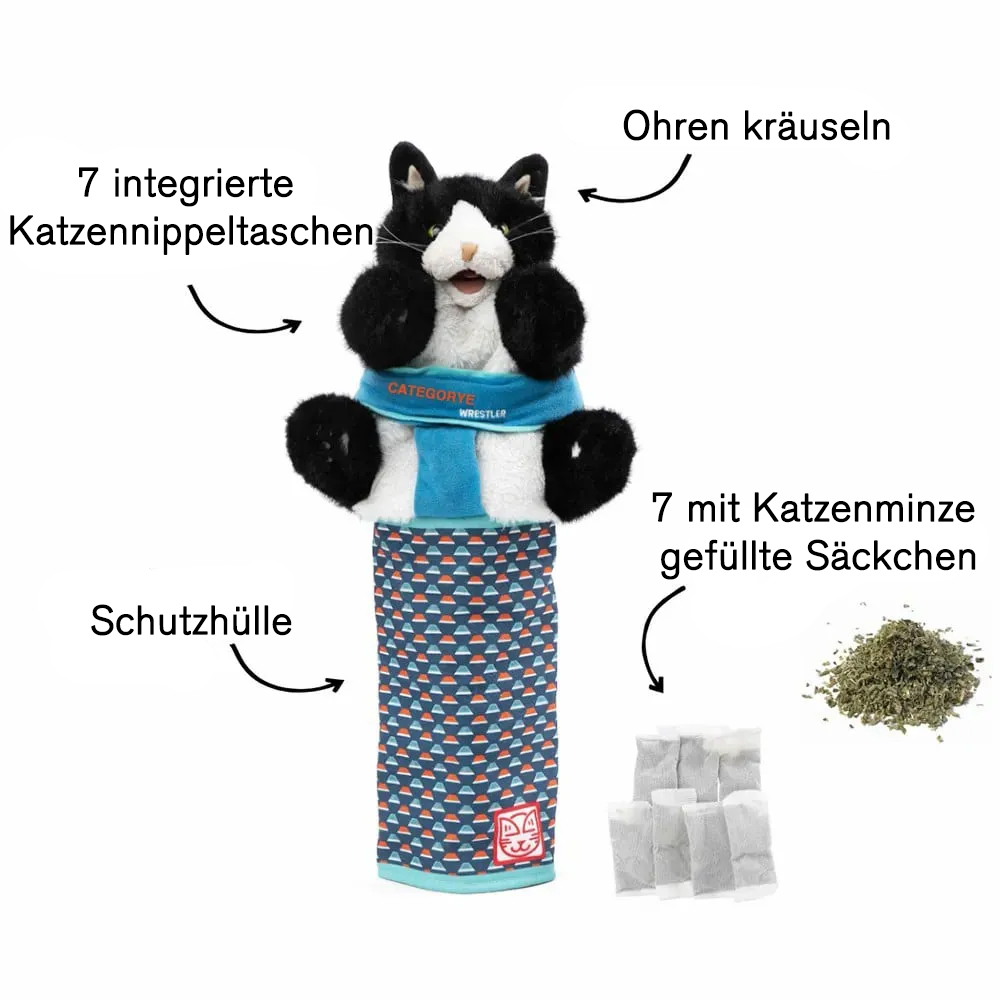 Neuerscheinung RIESENRABATT 49%🔥Cloudycute™ Katzen-Wrestling-Handpuppe🐾 2 STÜCK = VERSANDKOSTENFREI