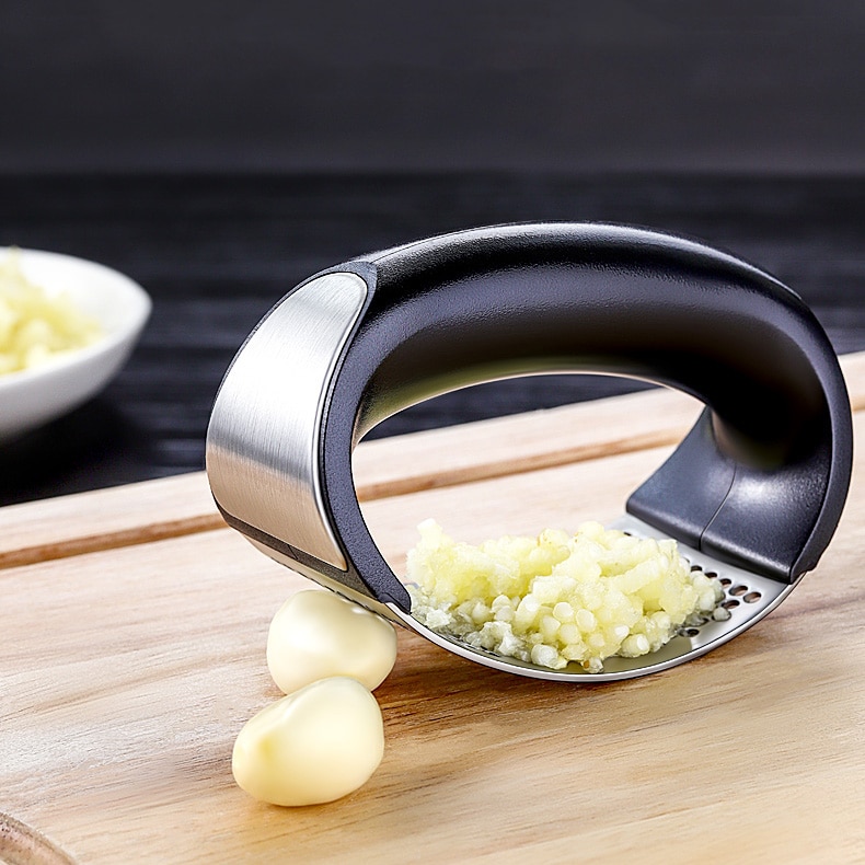 (Early Christmas Sale- 48% OFF) Stainless Steel Garlic Press- Buy 4 Get Extra 20% Off