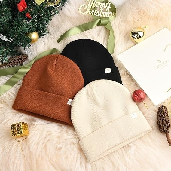 (🎄Christmas Sales 49% OFF) ✨️Satin Lined Winter Beanie Hat