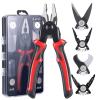 (🔥HOT SALE NOW 50% OFF)--Multifunctional 5-in-1 Interchangeable Head Pliers Tool Set