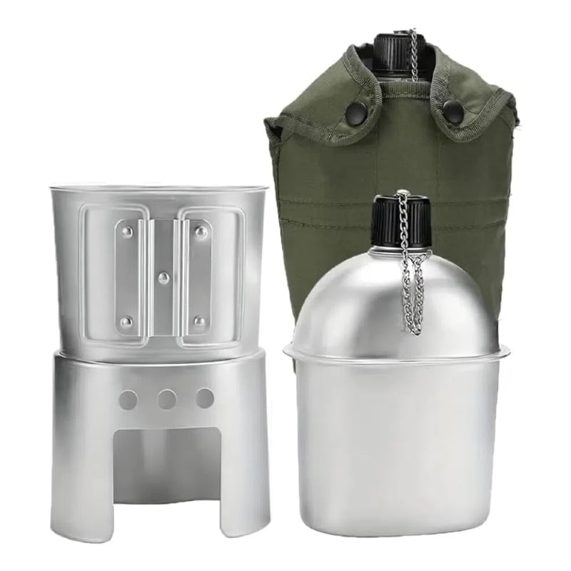 💥LAST DAY SALE 50% OFF💥Canteen Cup Stove Pouch Kit