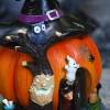 Halloween Gift Witch Ornament Pumpkin House  Decor