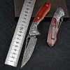 Handcrafted Damascus Steel Folding Knife