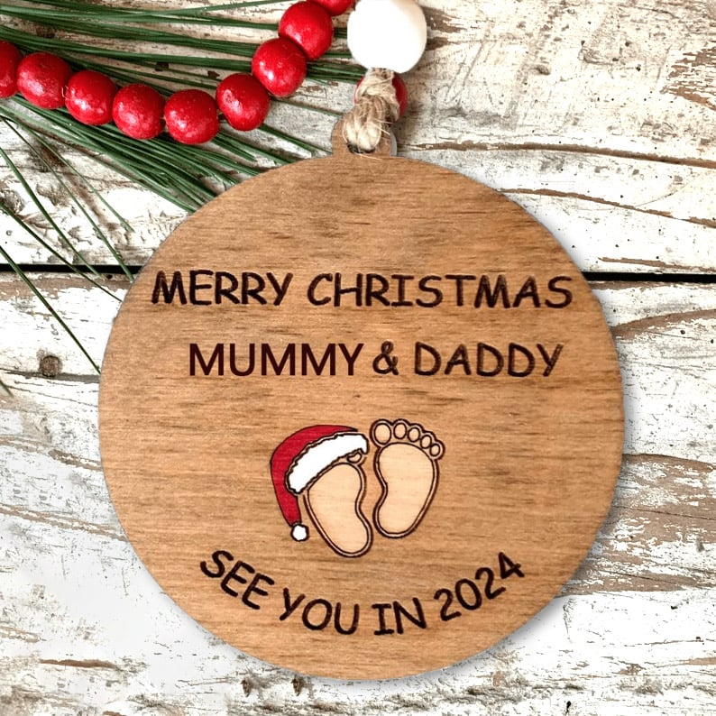 See You in 2024 Christmas Tree Ornament