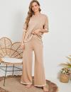 [Last Day Promotion] Classy Elastic Knit Lounge Set (LIMITED TIME FREE SHIPPPING)