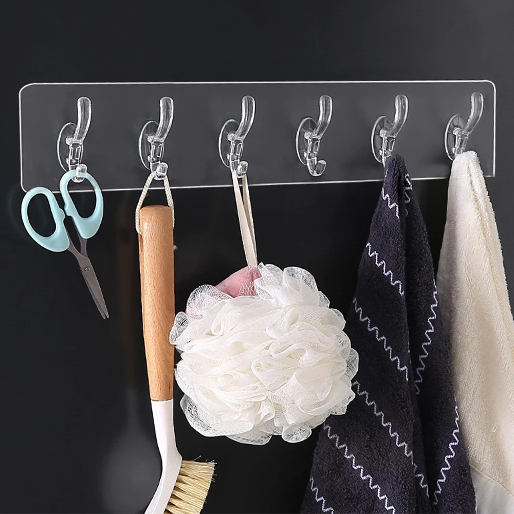 (💥Hot Sale Now- 50% OFF)6PCS/SET Row Hooks For Kitchen