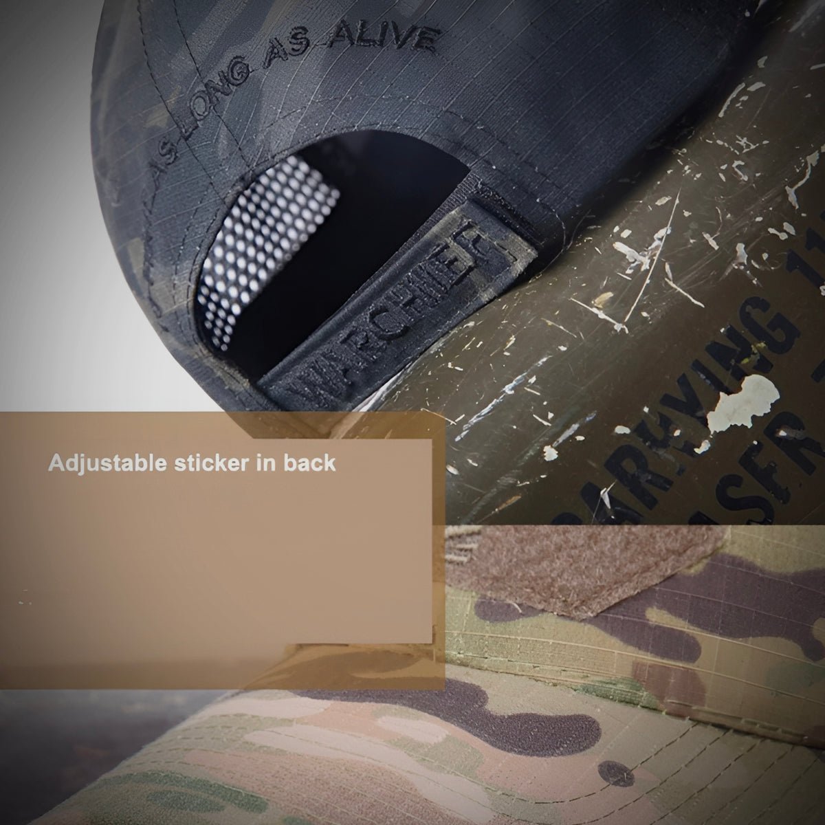 Camo Trek cap