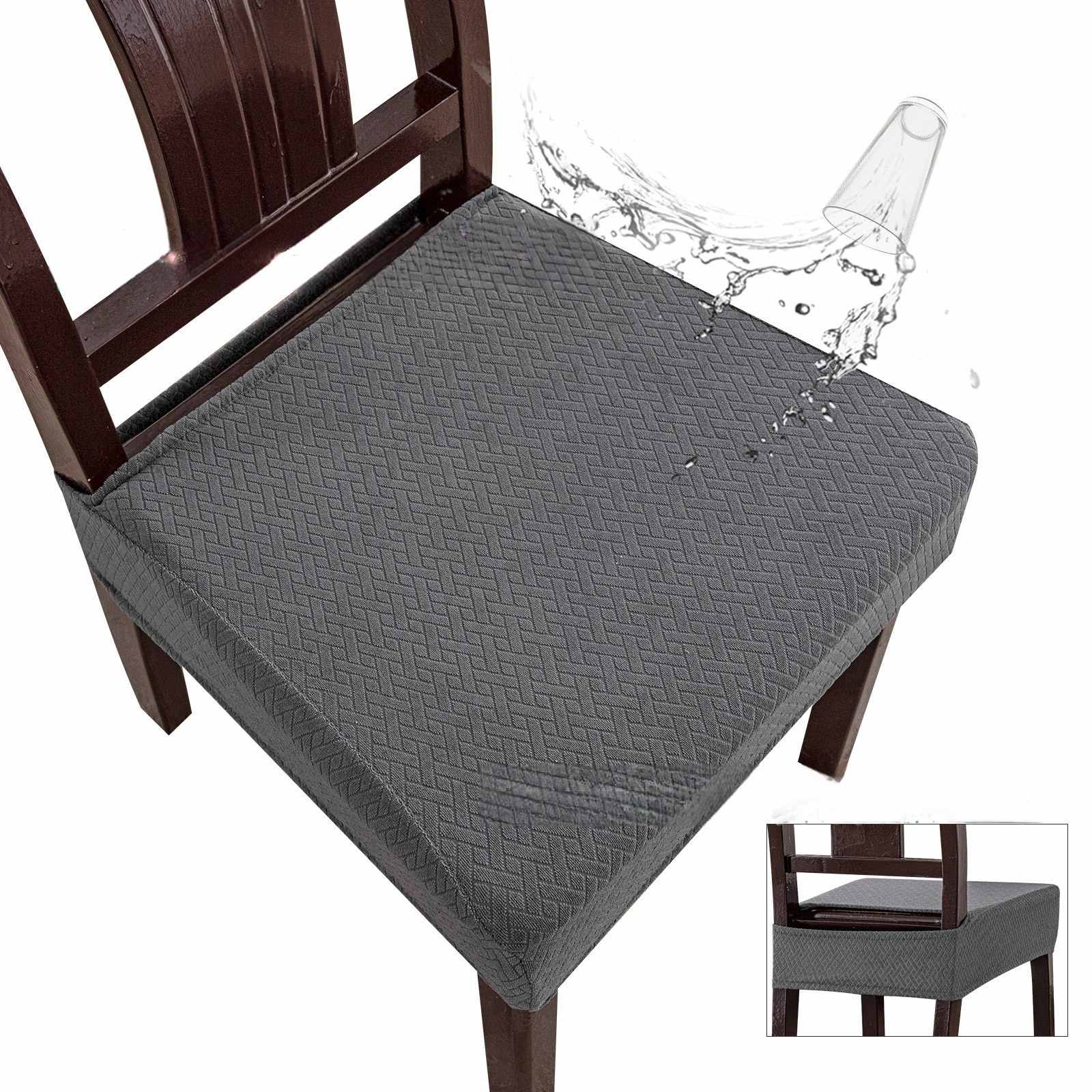 【2 PCS Per Pack】🪑💧Relaxing and Comfortable Chair Covers , Elastic Jacquard Detachable and Washable Chair Covers