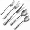 Alata Potter 20-Piece Forged Silverware Set Stainless Steel Flatware Set Cutlery Set,Service for 4,Mirror Finish,Dishwasher Safe