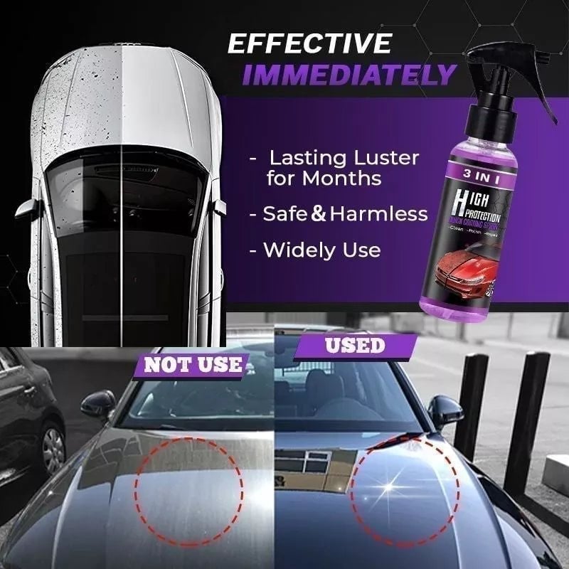 💥3 in 1 High Protection Quick Coating Spray-🔥Buy 3, Get 3 Free🔥