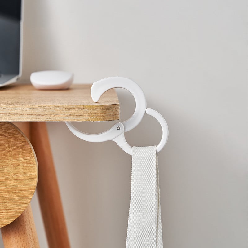 S-Type Punch-Free Wardrobe Closet Kitchen Bathroom Hook