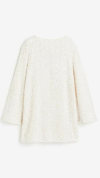 🌲EARLY CHRISTMAS SALE - 50% OFF🔥XMAS Sequined Tie Back Midi Dress In White