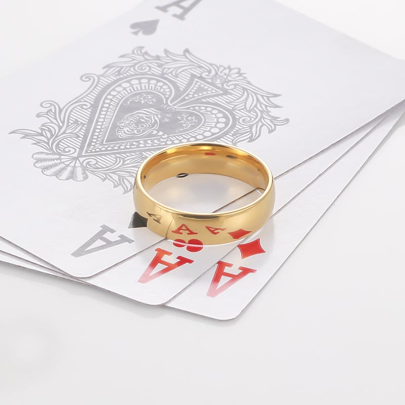 🔥Last Day Promotion 48% OFF-🎁-The Poker Magic Mirror Ring