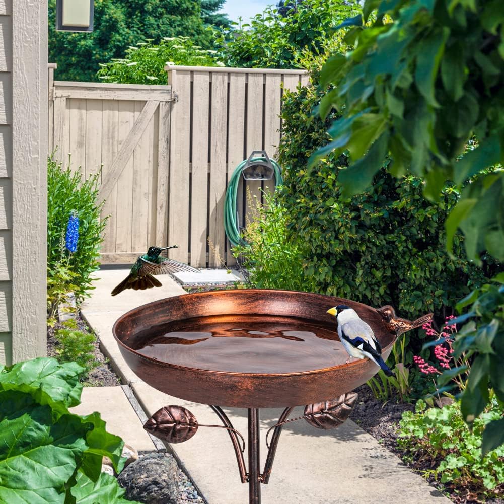 🎖️July 4th Flash Sale: 50% OFF Sitewide! 💕Retro Bird Feeder Iron Decoration 12