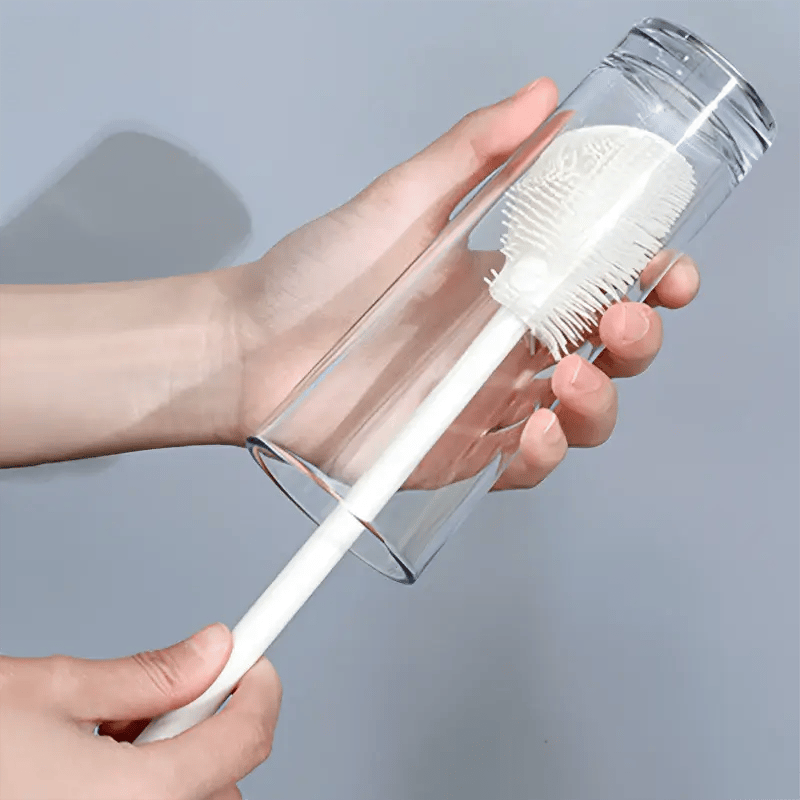 🍂TikTok Fall Mega Sale - 70% OFF🎉360° Silicone Bottle Cleaning Brush with Long Handle